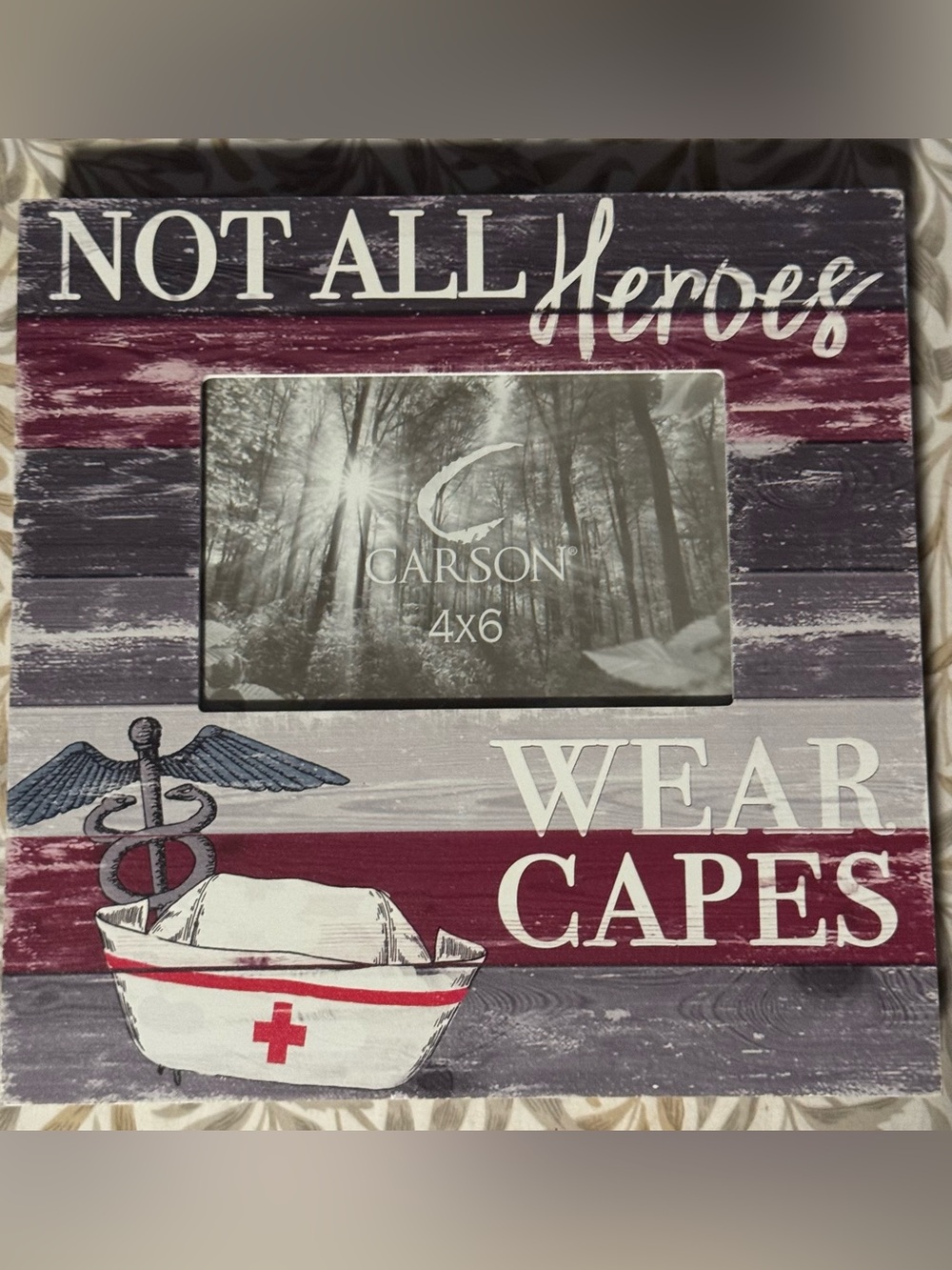 Not All Heroes Wear Capes Medical Profession Frame-Nurse